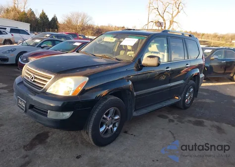 2008 Lexus Gx 470 from USA, damaged, VIN JTJBT20X180160180